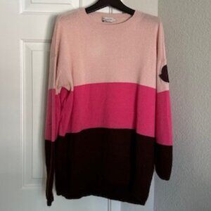 Moncler 100% Cashmere Sweater - Pink - Size M